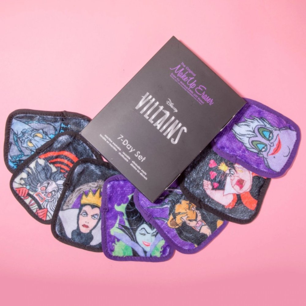 MakeUp Eraser NWT Disney Villains 7-Day Set | Limited Edition | Black